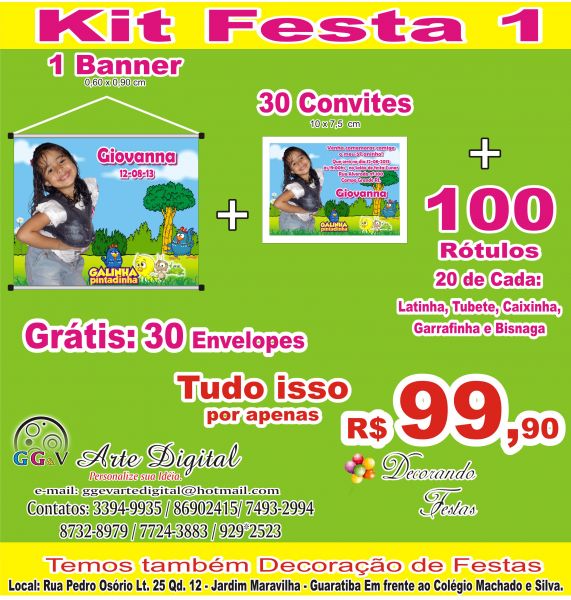 Kit Festa Básico